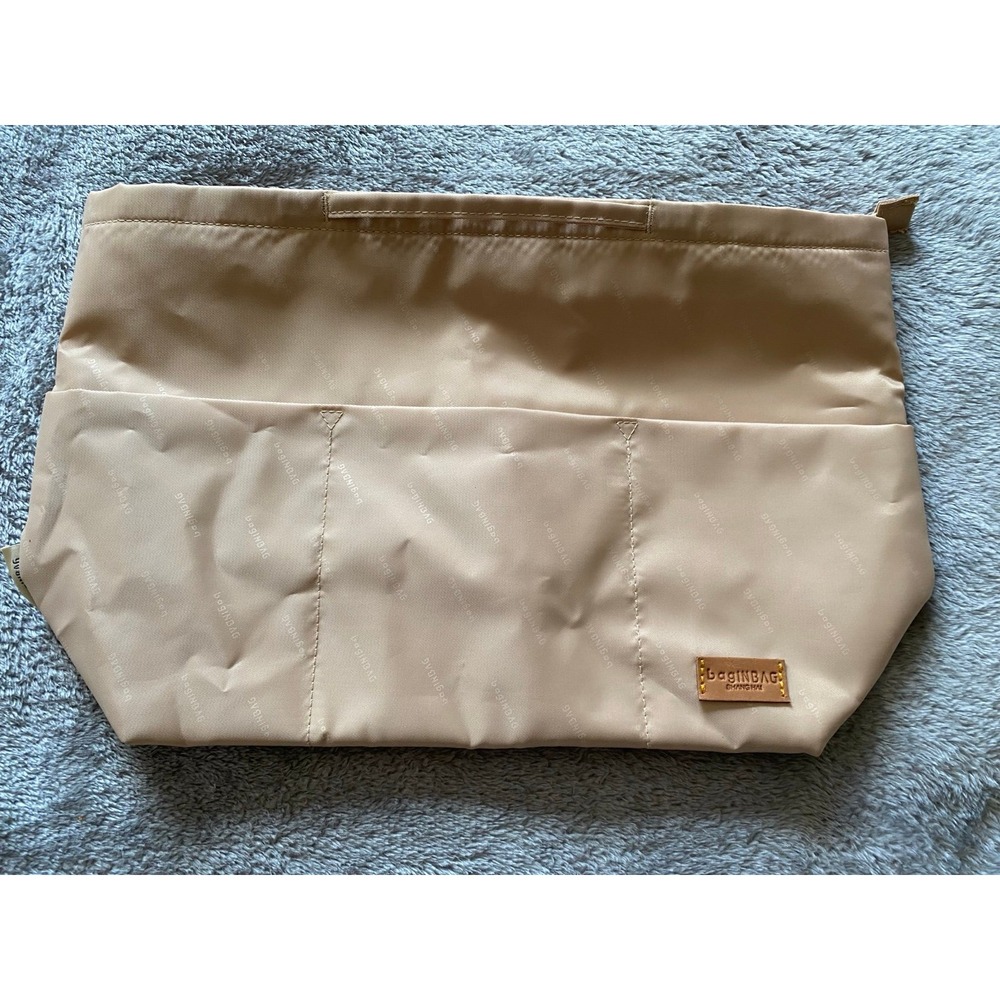 In Baginbag Organizational Insert New Tan Large Travel Bag Tote s14